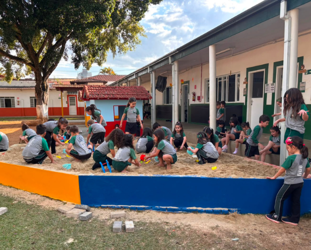 Educa��o Infantil do Anglo recebe novidade para brincadeiras e aprendizados